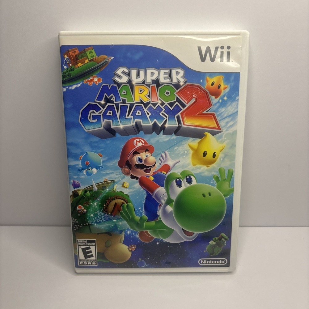 Super Mario Galaxy 2 Nintendo Wii Complete CIB Excellent